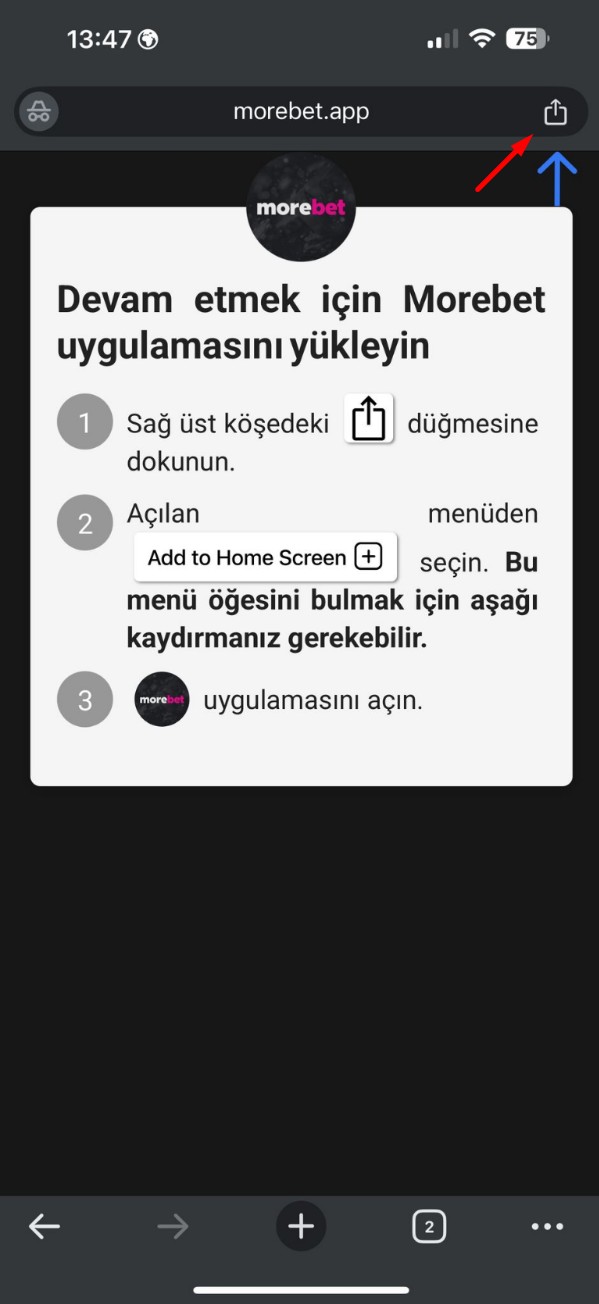 Morebet Mobil Tanıtım - Adım 4